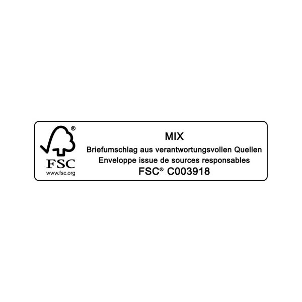 ELCO Couvert Classic o/Fenster C5 37886 100g, weiss 500 Stück