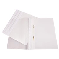 proOFFICE Chemise à lamelle, A4, film PP, blanc