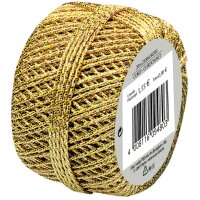 SUSY CARD Zierkordel "Cordonnet", gold