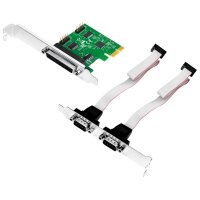 LogiLink Seriell Parallel PCI-Express Karte
