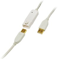 LogiLink Rallonge USB 2.0, 12,0 m