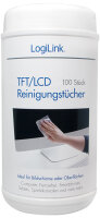 LogiLink TFT LCD Plasma Reinigungstücher, 100er...