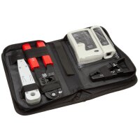 LogiLink Netzwerk-Werkzeug-Set, in schwarzer Tasche