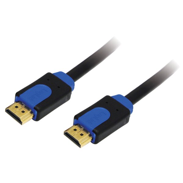 LogiLink HDMI Kabel High Speed, HDMI Stecker - Stecker, 2 m