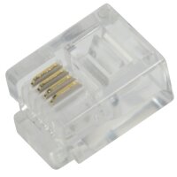 LogiLink Connecteur mâle RJ11 pour câble...