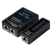LogiLink Kabeltester RJ11, RJ12, RJ45 und BNC