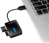 LogiLink Hub USB 2.0 Smile, 4 ports, noir