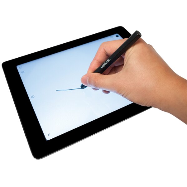 LogiLink Eingabestift f&uuml;r iPad iPhone iPod, schwarz