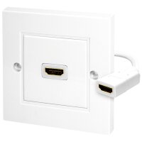 LogiLink Anschlussdose, 1 x HDMI, geschirmt, weiss