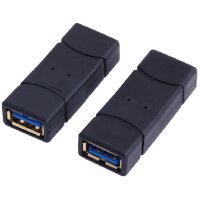 LogiLink USB 3.0 Adapter, USB-A Kupplung - USB-A Kupplung