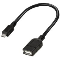 LogiLink Câble USB, micro USB mâle - USB femelle