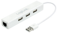 LogiLink USB 2.0 auf Fast Ethernet Adapter, weiss