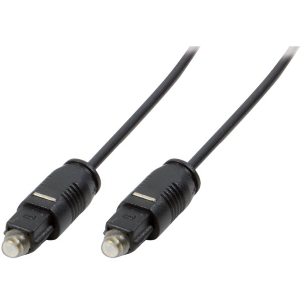 LogiLink Audiokabel, Toslink Stecker - Toslink Stecker, 1 m