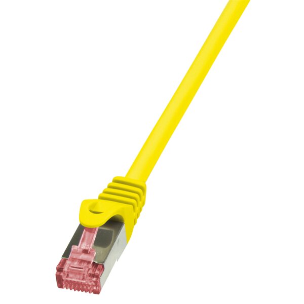 LogiLink Patchkabel, Kat. 6, S FTP, 1,0 m, gelb