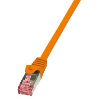 LogiLink Câble patch, Cat. 6, S/FTP, 5,0 m, rouge