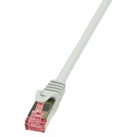 LogiLink Patchkabel, Kat. 6, S FTP, 7,5 m, grau