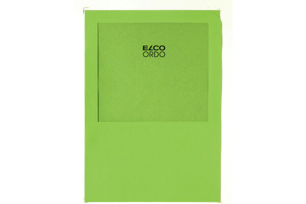 ELCO Dossier dorgan. Ordo A4 29464.62 transport, vert 100 pièces