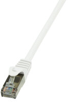 LogiLink Câble patch, Cat. 6, F/UTP, 7,5 m, gris, gaine en