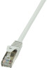 LogiLink Câble patch, Cat. 6, F/UTP, 20,0 m, blanc, gaine en