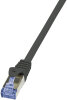 LogiLink Câble patch, Cat. 6A, S/FTP, 1 m, gris