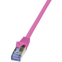 LogiLink Câble patch, Cat. 6A, S/FTP, 1,5 m, jaune
