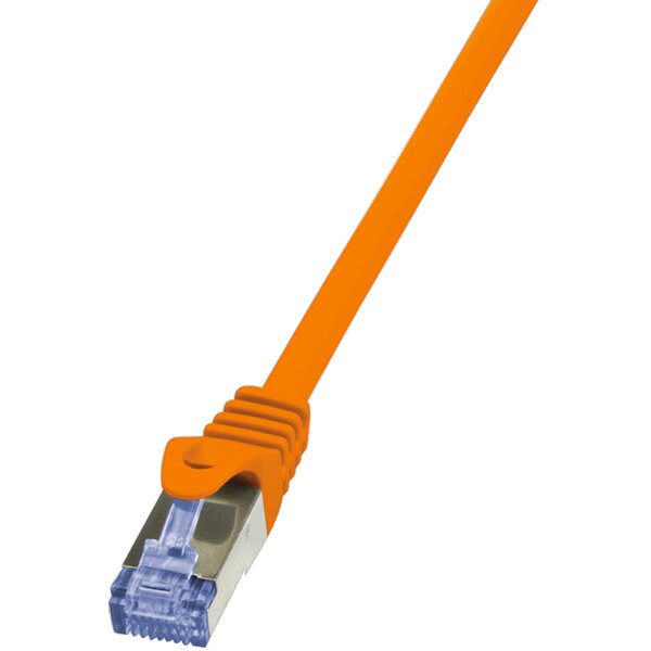 LogiLink Patchkabel, Kat. 6A, S FTP, 1,5 m, orange