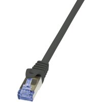 LogiLink Câble patch, Cat. 6A, S/FTP, 3 m, noir
