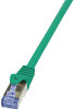 LogiLink Câble patch, Cat. 6A, S/FTP, 5,0 m, vert