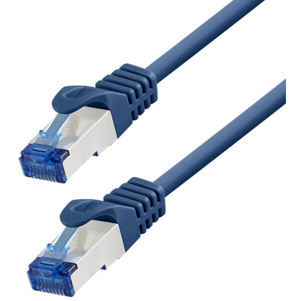 LogiLink Patchkabel, Kat. 6A, S FTP, 10,0 m, blau