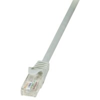 LogiLink Patchkabel, Kat. 5e, U UTP, 3,0 m, schwarz