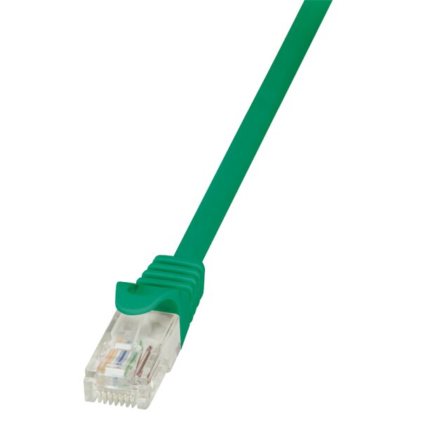 LogiLink Patchkabel EconLine, Kat. 6, U UTP, 0,5 m, gr&uuml;n