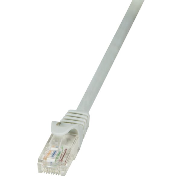 LogiLink Patchkabel EconLine, Kat. 6, U UTP, 3,0 m, rot