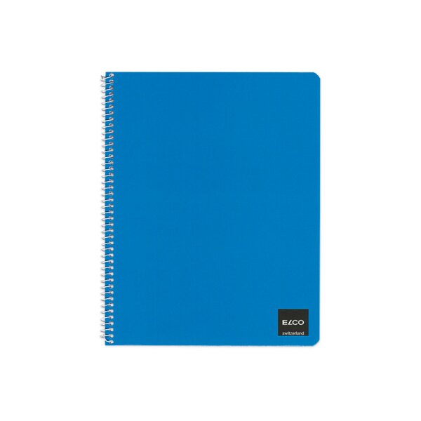 ELCO Cahier spiral quadr. 175x220mm 72882.07 blanc, 70g, 4mm, ass. 50 flls.