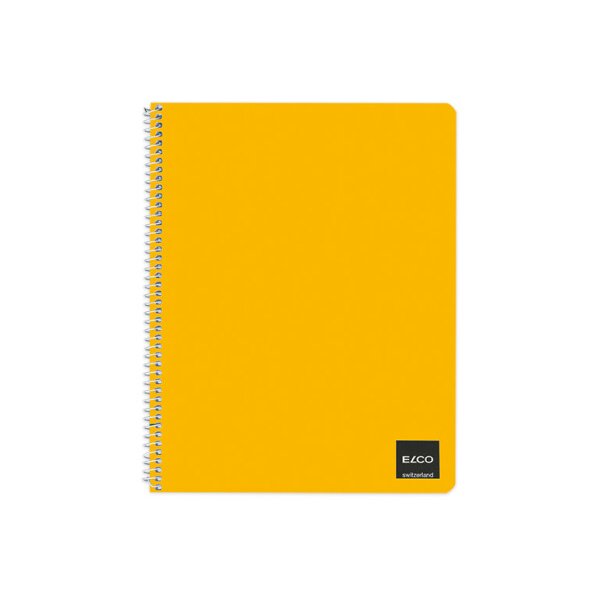 ELCO Cahier spiral quadr. 175x220mm 72882.07 blanc, 70g, 4mm, ass. 50 flls.