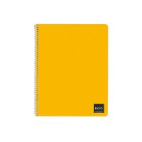 ELCO Cahier spiral quadr. 175x220mm 72882.07 blanc, 70g, 4mm, ass. 50 flls.
