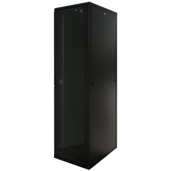 LogiLink 19" Netzwerkschrank, 22 HE, schwarz (RAL9005)