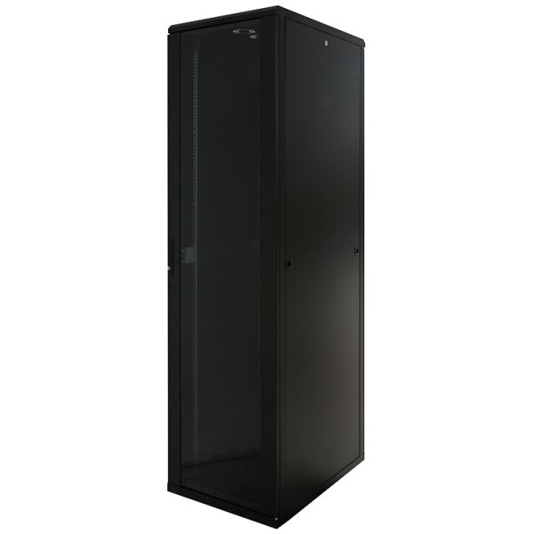 LogiLink 19" Netzwerkschrank, 42 HE, schwarz (RAL9005)