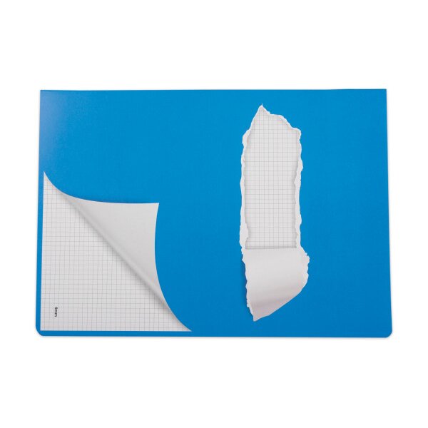ELCO Cahier A4 73051.37 quadrillé bleu