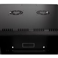 LogiLink Coffret mural 19, une pièce, 15 U, gris clair