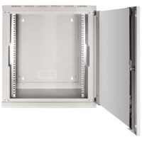 LogiLink Coffret mural 19, une pièce, 21 U, gris...