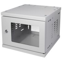 LogiLink 10 Coffret mural SoHo, monté, 8 U, gris clair