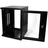 LogiLink 10" Wandverteiler SoHo, montiert, 8 HE,...