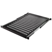 LogiLink 19" Fachboden, 1 HE, ausziehbar, (T)1.000 mm