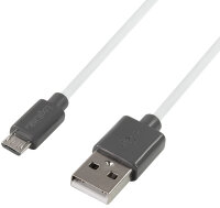 LogiLink Câble USB 2.0, USB A - micro USB B...