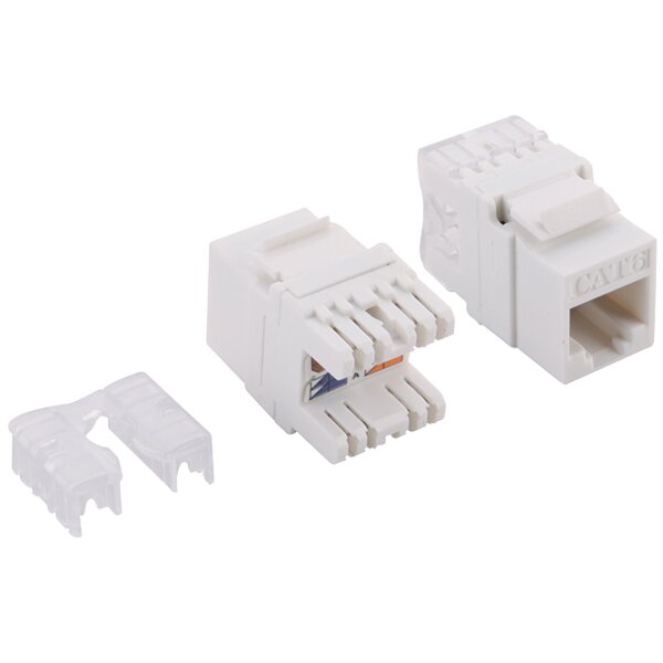 LogiLink Keystone Modul Kat. 6, Klasse E, ungeschirmt, LSA