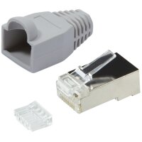 LogiLink Connecteur mâle RJ45, blindé,...