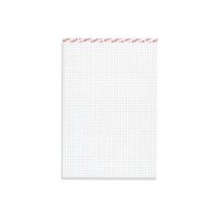 ELCO Bloc-notes quadrillé 4mm A7 73424.17 blanc,...