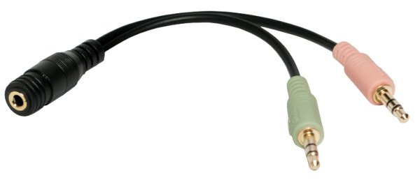 LogiLink Audiokabel, 2 x Klinkenstecker - Klinkenkupplung