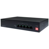LogiLink Switch de bureau Fast Ethernet PoE, 5 ports