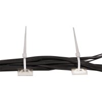 LogiLink Embases autoadhésives, 39,5 x 39,5 mm,...